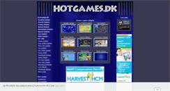 Desktop Screenshot of hotgames.dk