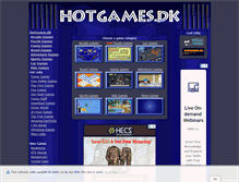 Tablet Screenshot of hotgames.dk